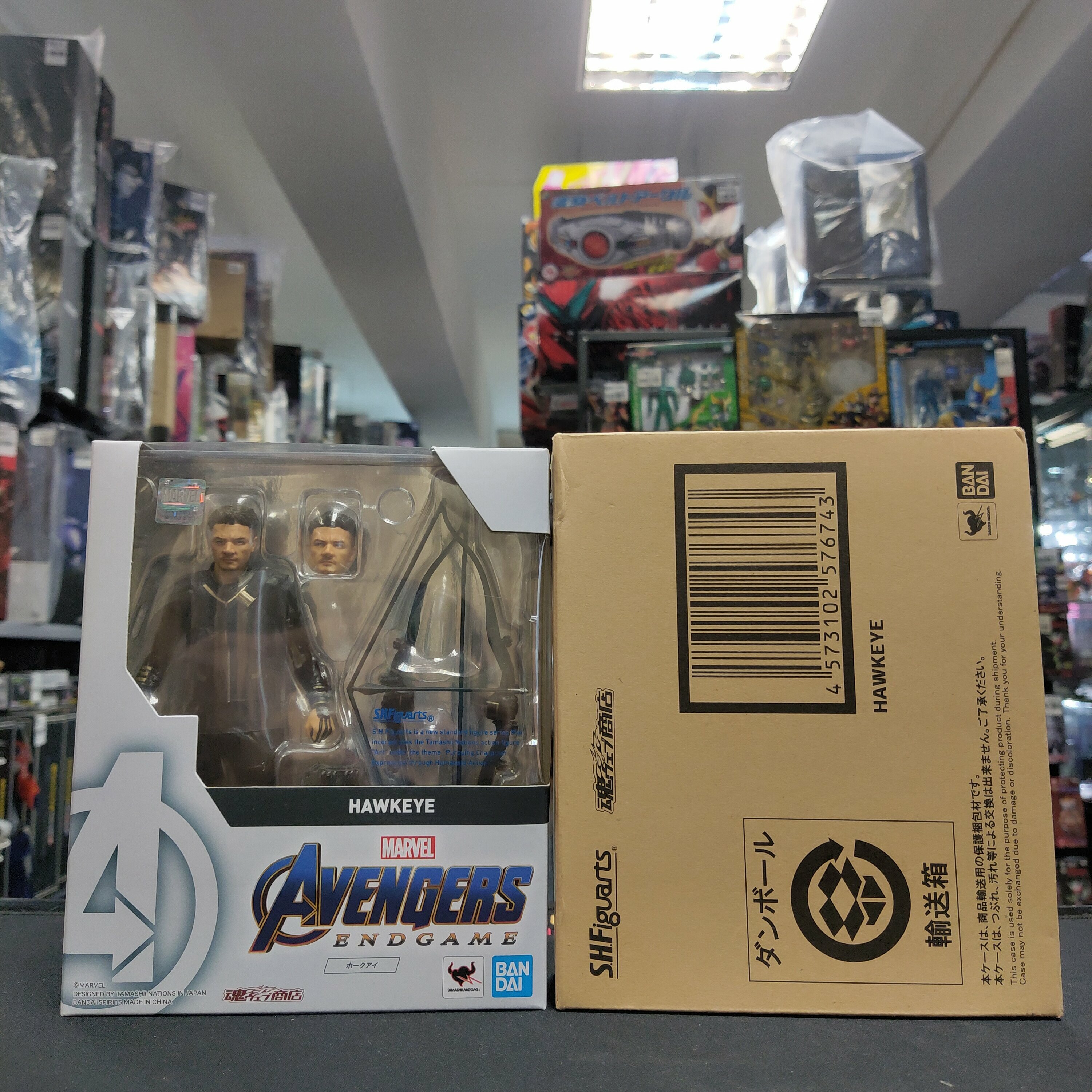 寄賣 其它 Bandai Tamashii Limited S.H.Figuarts Marvel Avengers Endgame HAWKEYE Figure