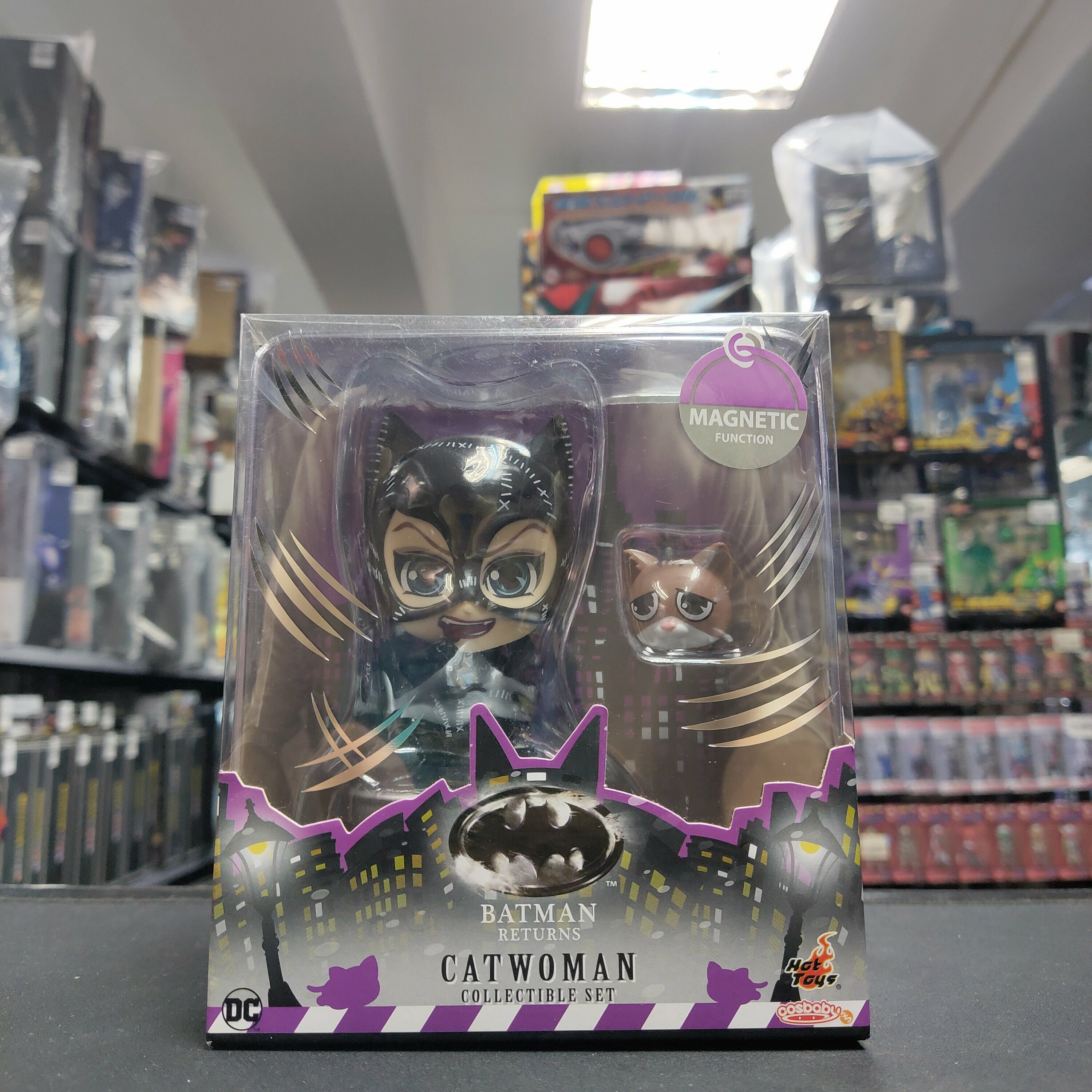 寄賣 其它 Hot Toys Cosbaby 迷你珍藏人偶系列 COSB715 - 蝙蝠俠大顯神威: 貓女