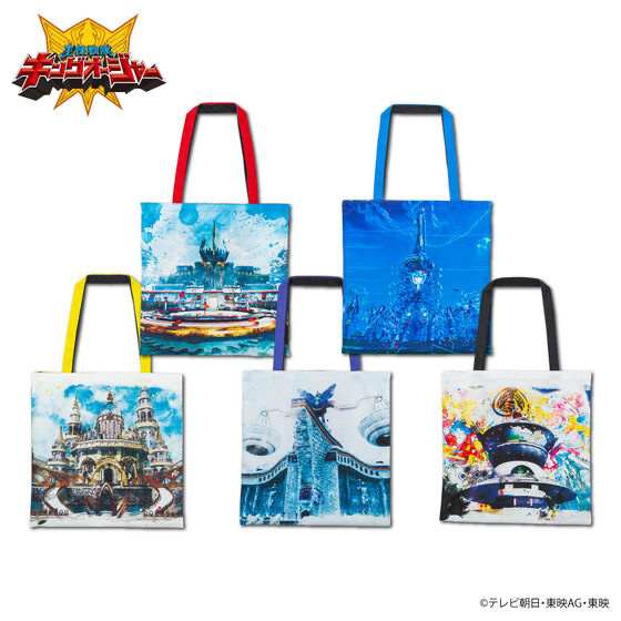 Pbandai 預訂2024/4月 王様戦隊キングオージャー　フルグラフィックトートバッグ（全5種）totebag