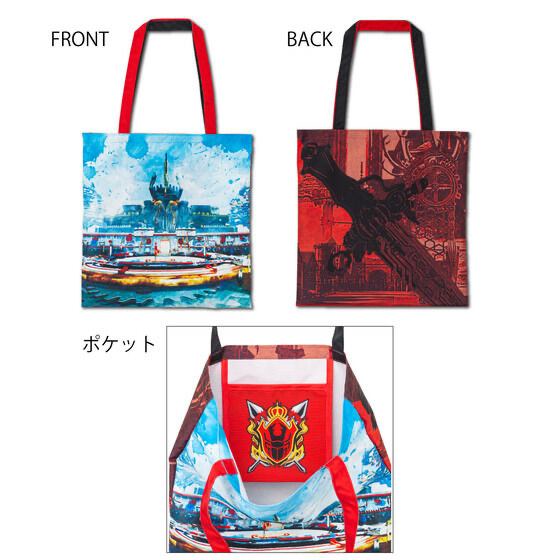 Pbandai 預訂2024/4月 王様戦隊キングオージャー　フルグラフィックトートバッグ（全5種）totebag