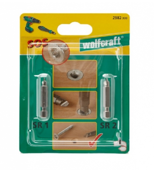 德國"WOLFCRAFT" 螺絲起子套裝(SR1/SR2)