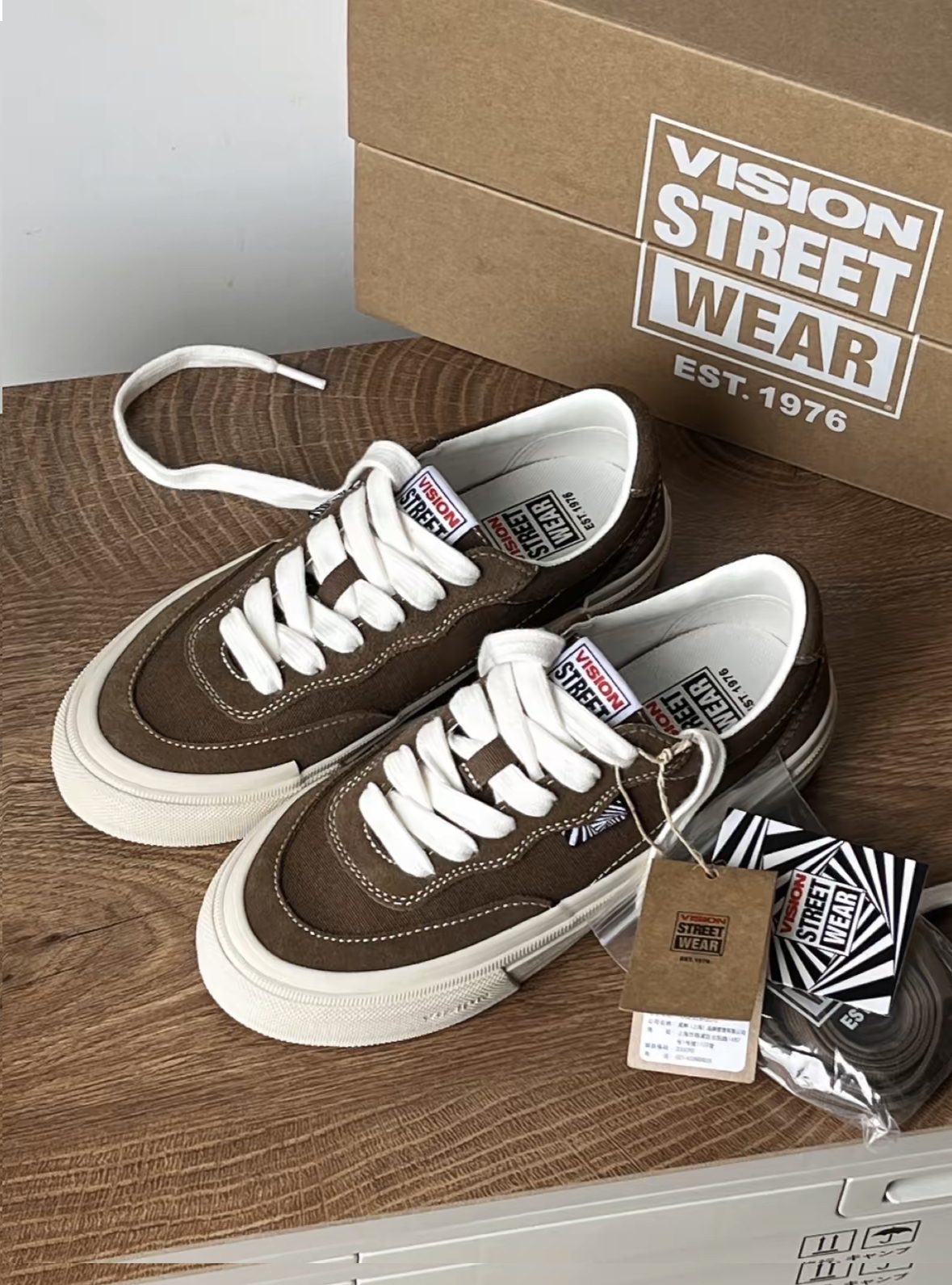 <線上SALE❤️‍🔥> Vision Street wear 栗子棕板鞋 🌰
