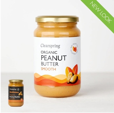 Clearspring organic smooth peanut butter (best before 2026/3/31)