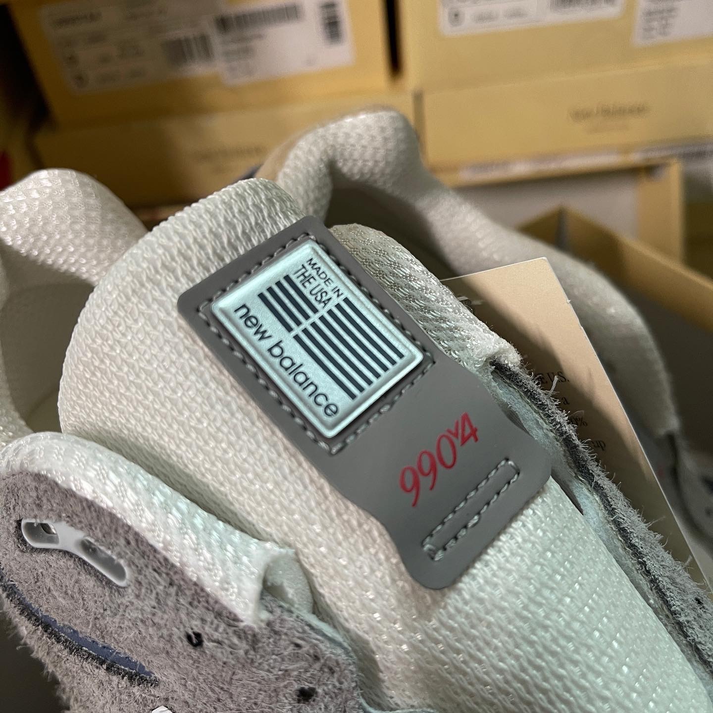 NEW BALANCE X TEDDY SANTIS U990TA4 GREY NAVY 美國製 灰藍