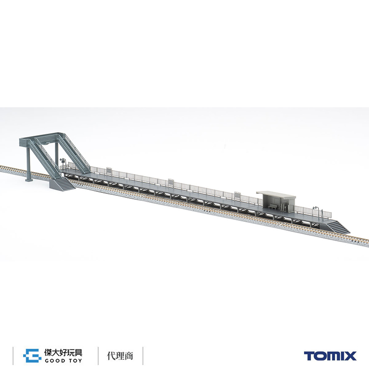 TOMIX 4299 建物 對向式月台組 (桁式) (組裝模型)