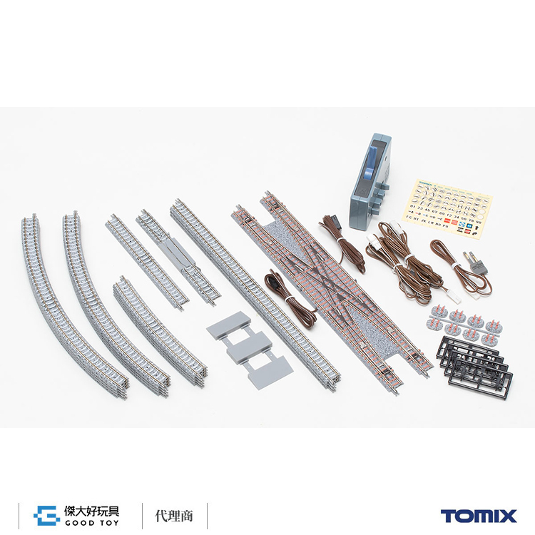 チャンマン TOMIX 91029 軌道組(複線交叉．電動變軌) PC-複線化(D)