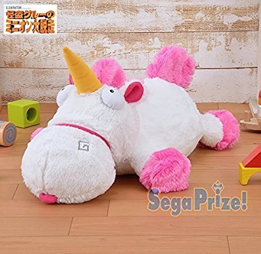 現貨- 【日本景品】大大隻獨角獸公仔