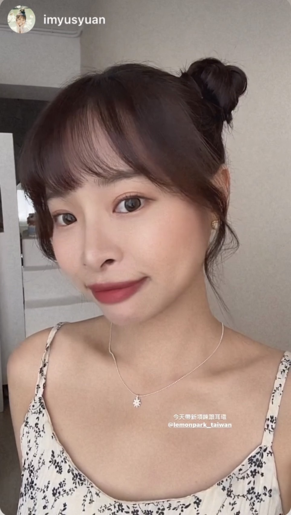 韓國WING BLING授權 925純銀簡約小雛菊圓珠鍊