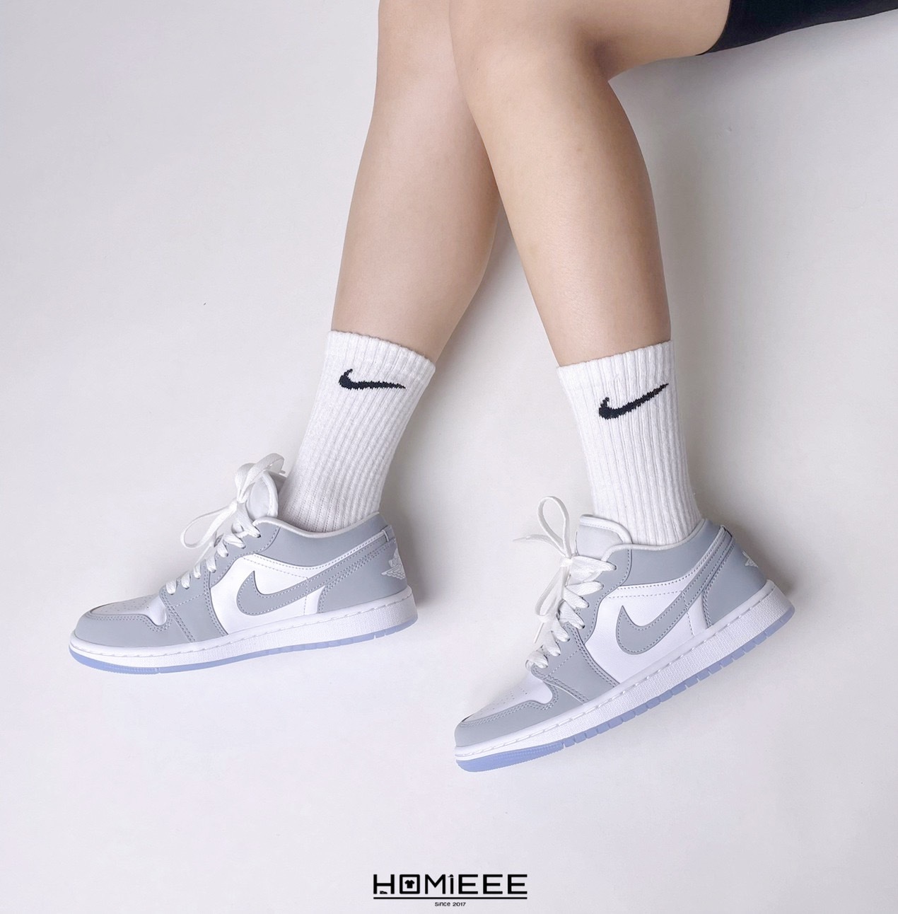 Air Jordan 1 Low Wolf Grey 水晶底灰白[DC0774-105]