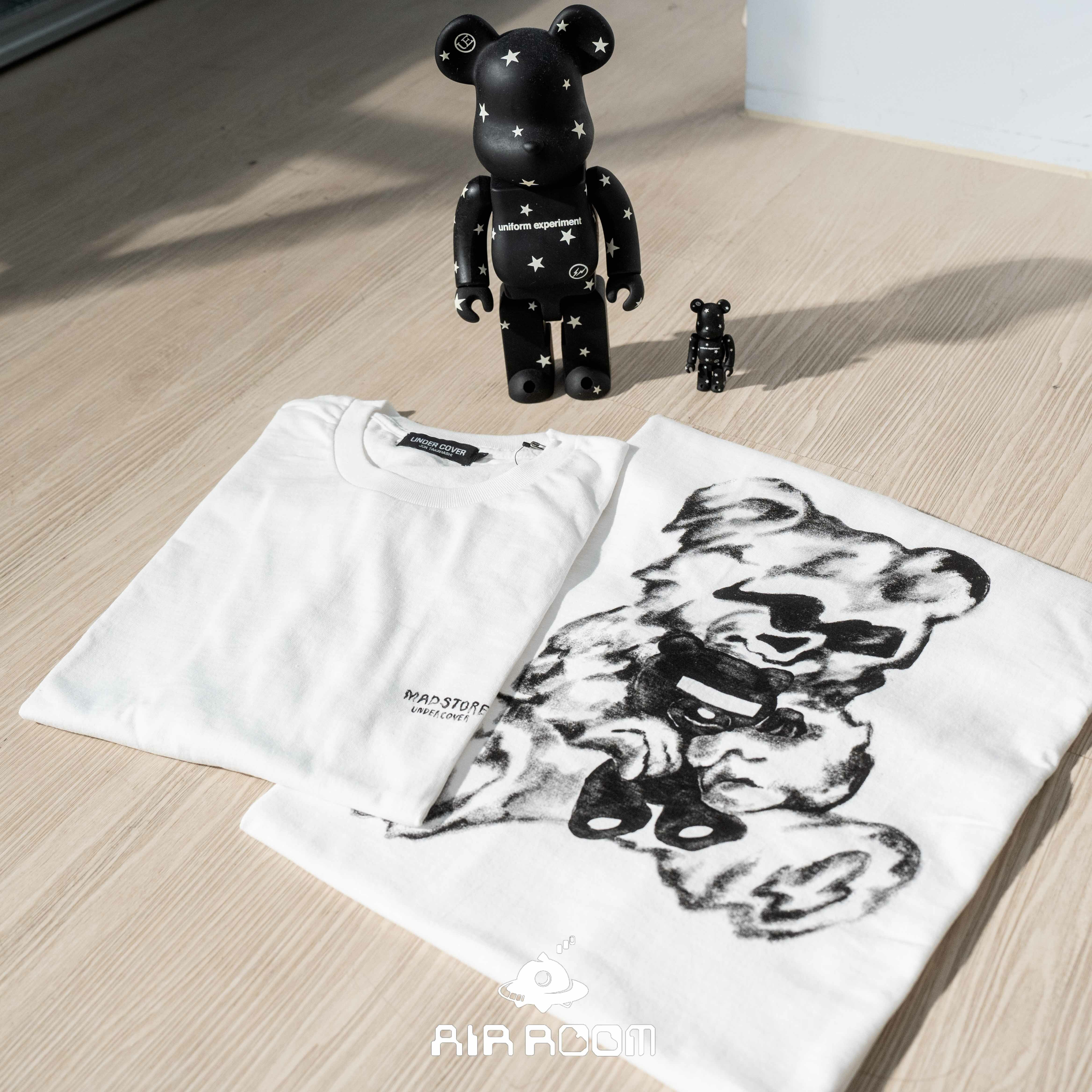 UNDERCOVER MADSTORE x UC EAST Bear Back Print Tee MU1B9803 融化小熊 短T