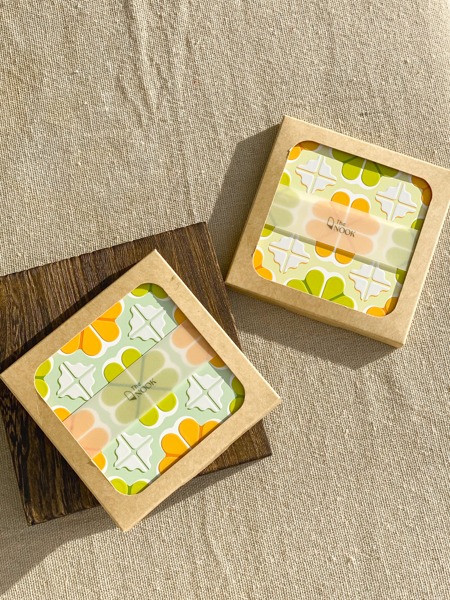 水玉光釉四葉草壓花陶瓷杯墊