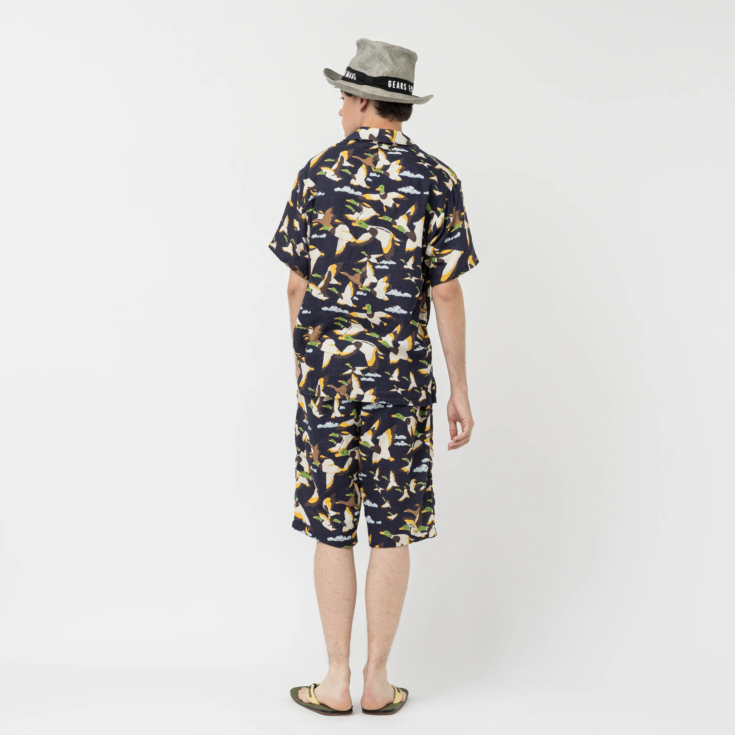 DUCK GAUZE ALOHA SHIRT