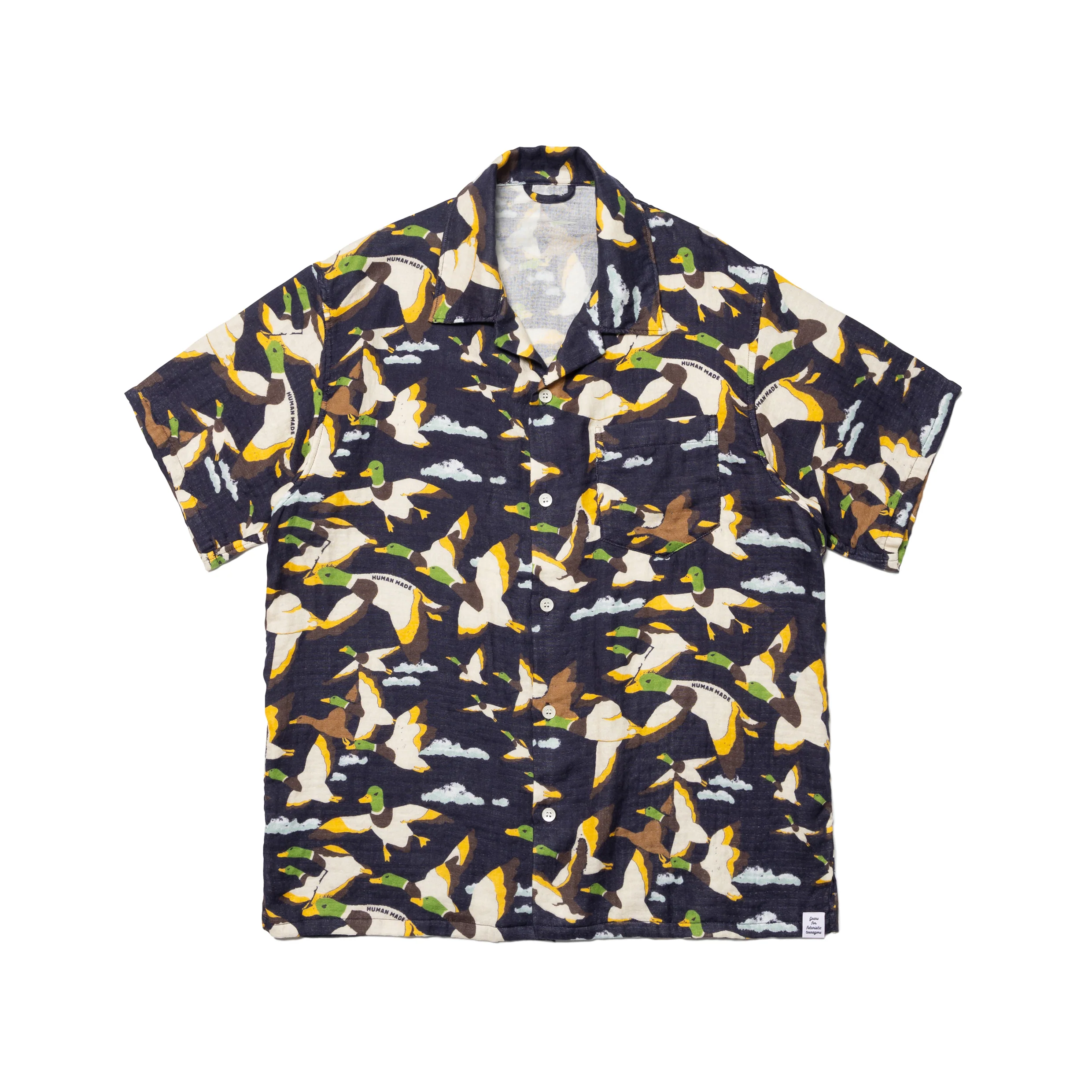 DUCK GAUZE ALOHA SHIRT