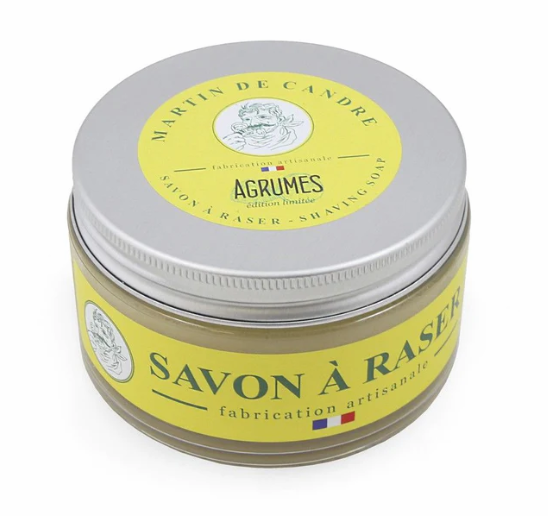 法國 MARTIN DE CANDRE | CITRUS 柑橘剃鬚皂 200g