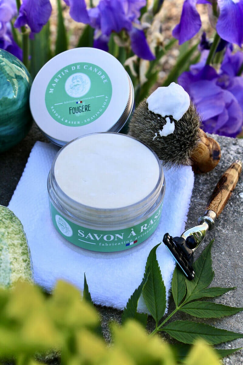 法國 MARTIN DE CANDRE |  FOUGERE 蕨類剃鬚皂 200g