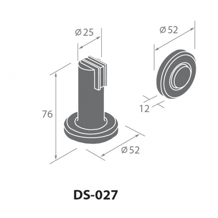 "BONCO" 大門門吸(沙鋼色)
