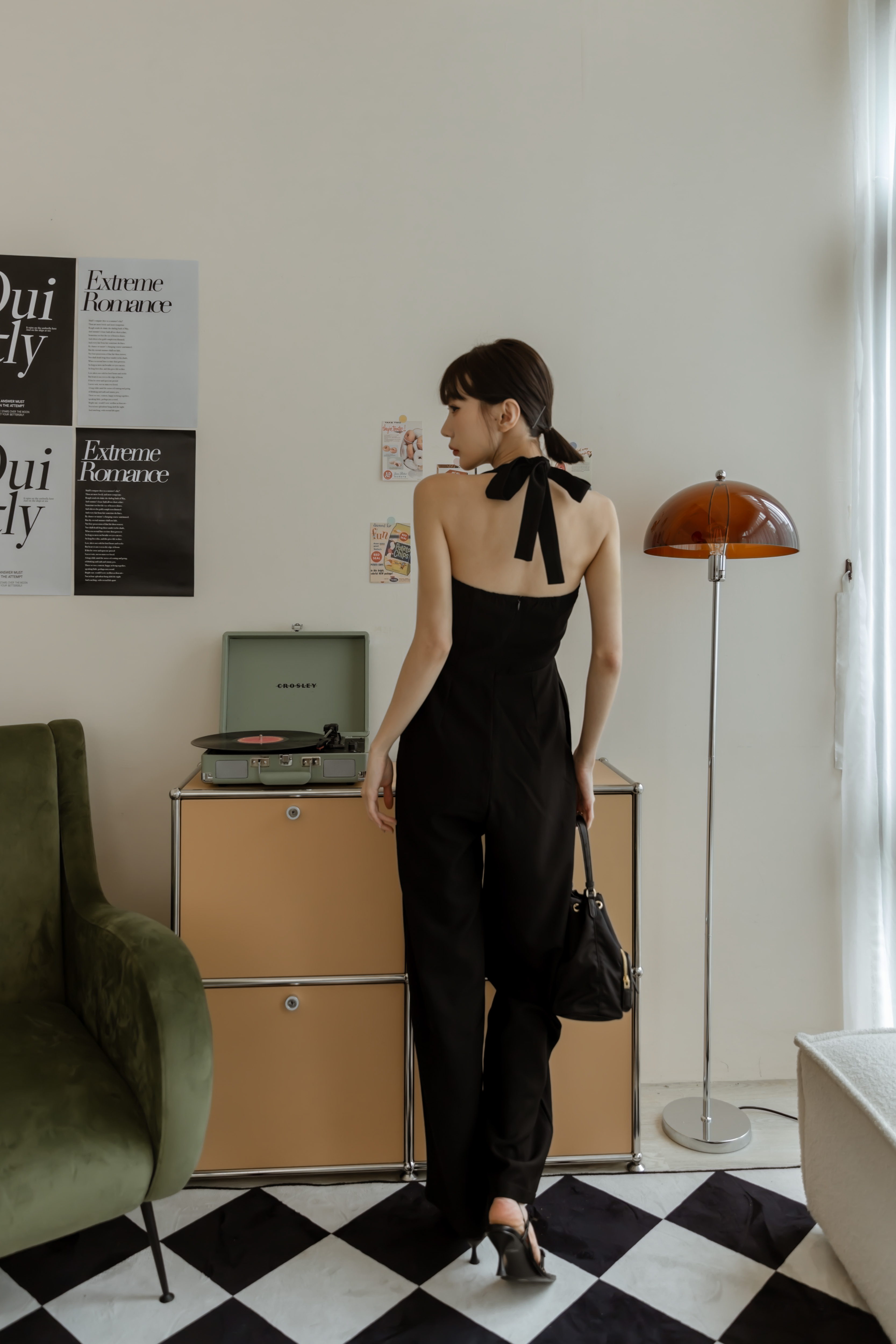 兩穿氣場連身褲