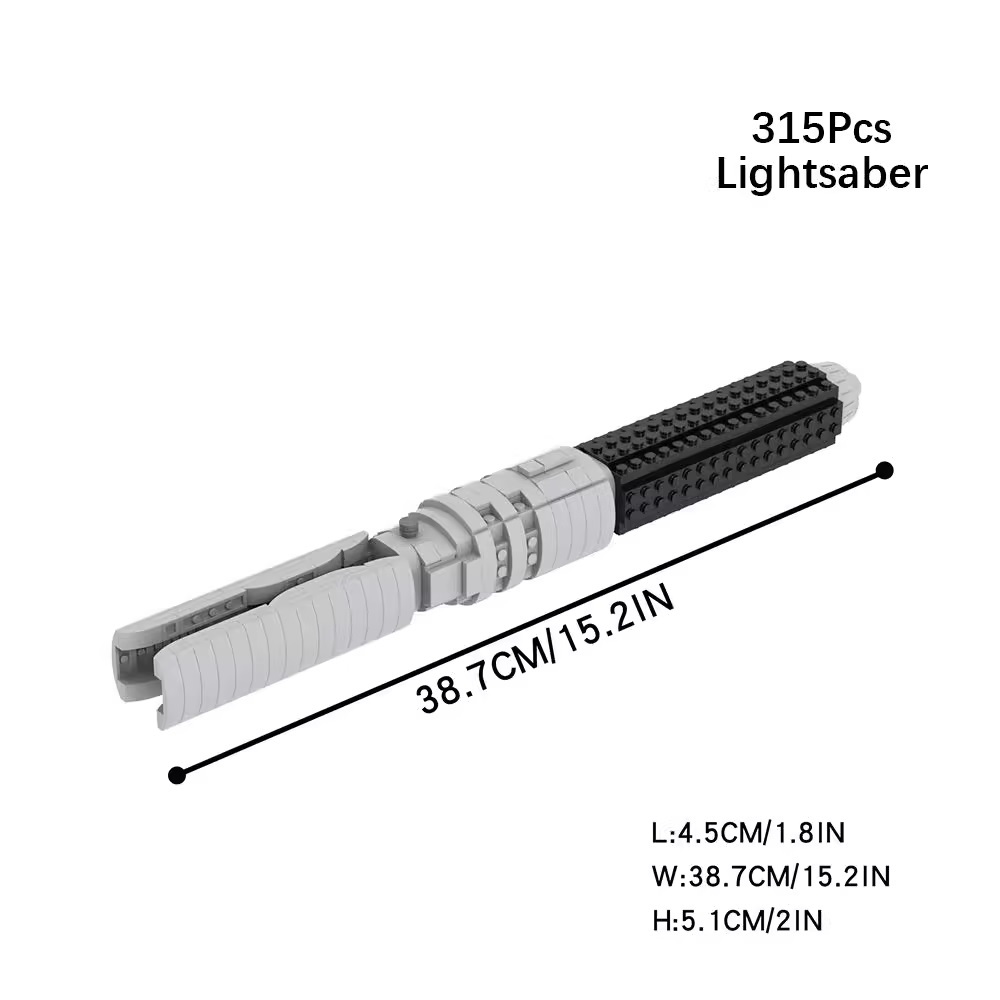 MOC Lightsaber Star Wars Buildings Set Fit Lego NO BOX MOC2098