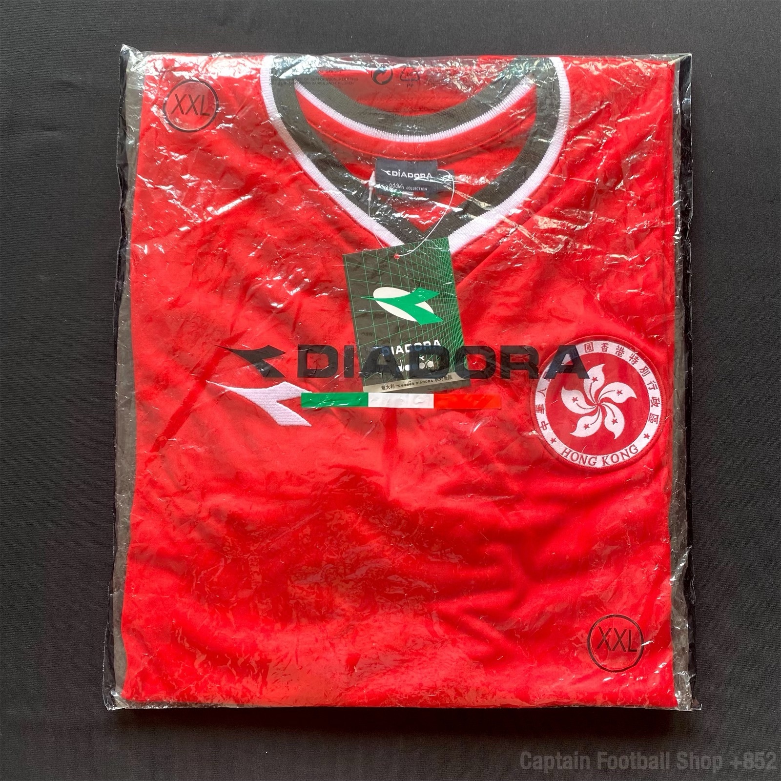 Hong Kong 2001-2003 Diadora Home shirt