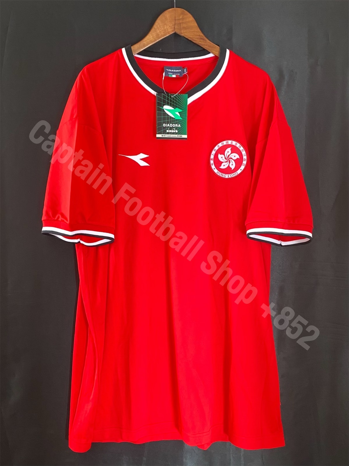 Hong Kong 2001-2003 Diadora Home shirt