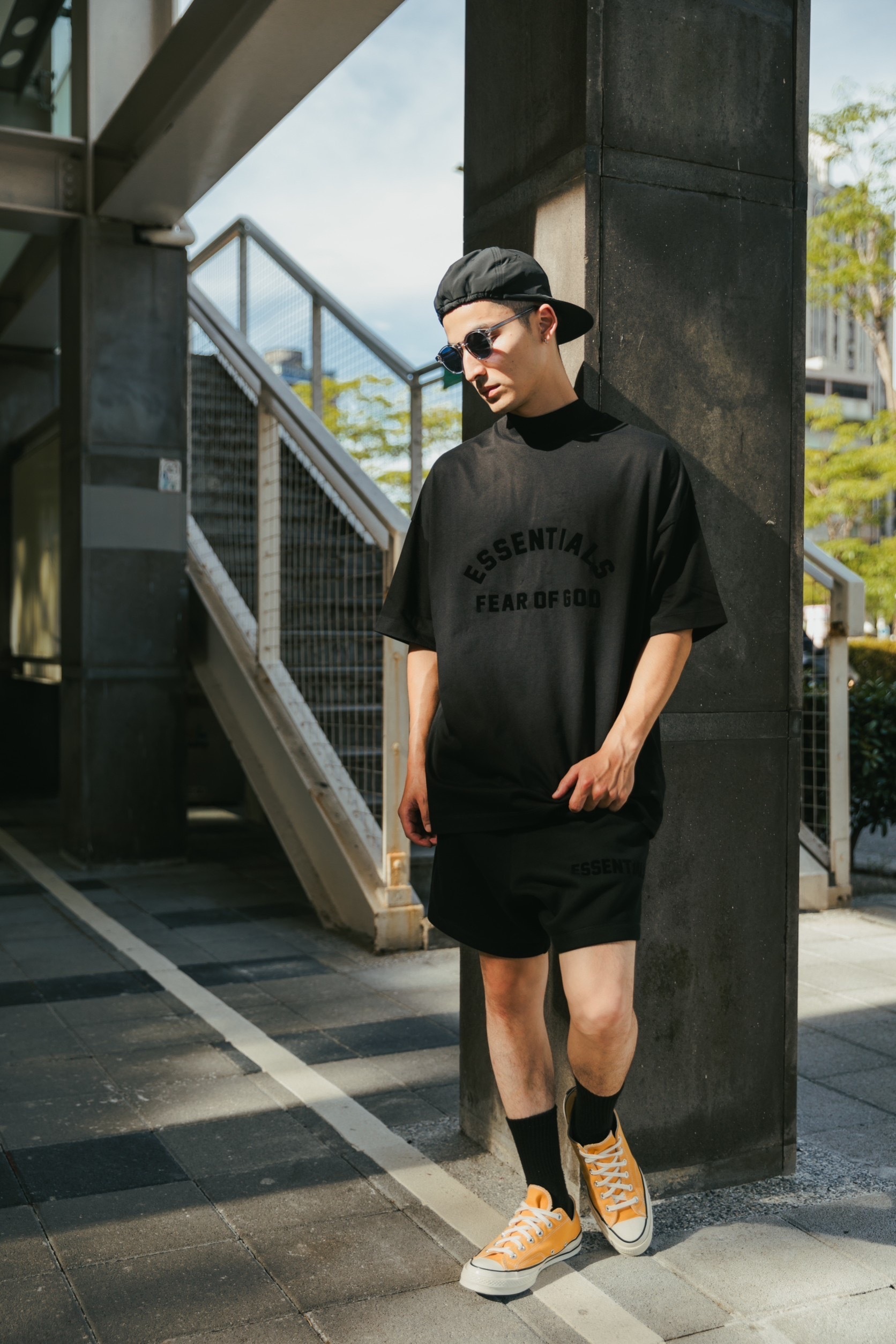 FOG Essentials 23 S/S Tee Jet black