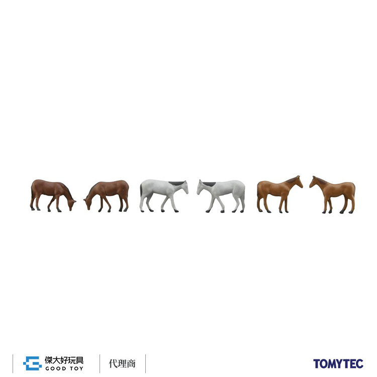 TOMYTEC 328155 動物 103-2 馬2