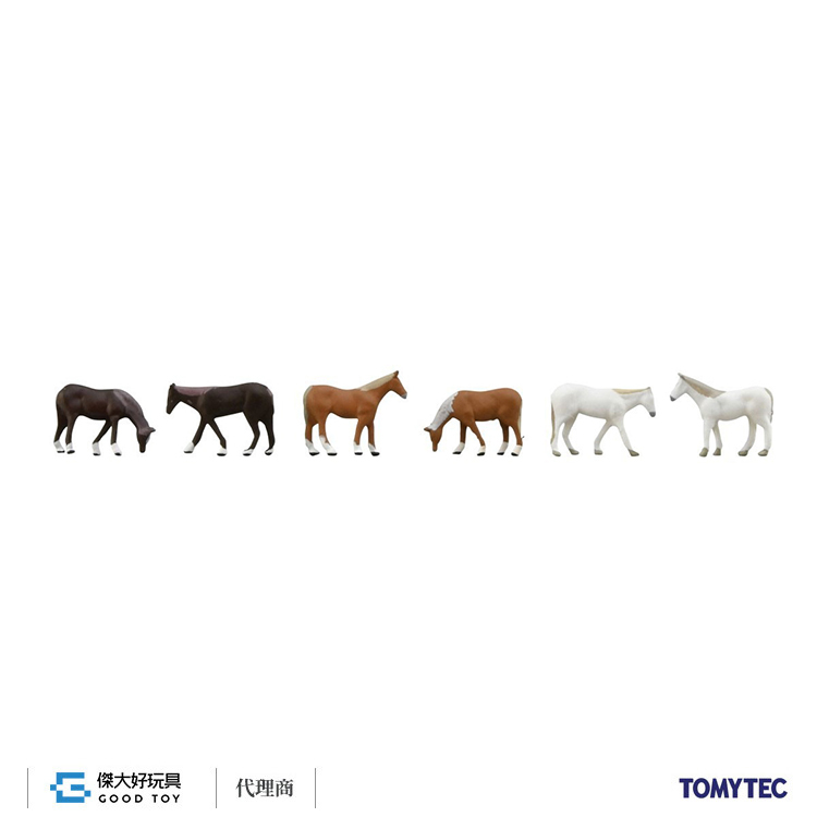 TOMYTEC 328162 動物 108 牧場的馬