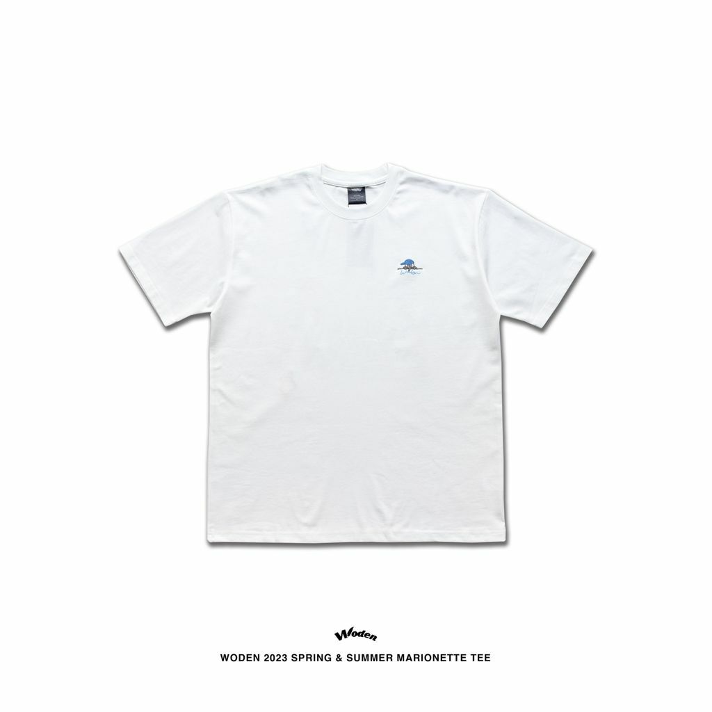 WODEN 2023 Spring & Summer 052 Marionette tee 白色