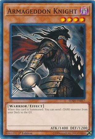 YU-GI-OH! CAVALIERE DELL'ARMAGEDDON Sdsh-En017 Comune EUR 1,00 - IT