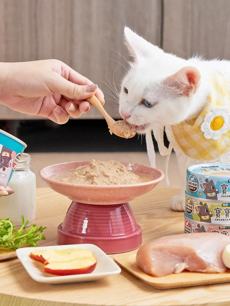 【怪獸部落】寶寶無膠貓咪主食罐｜比目魚