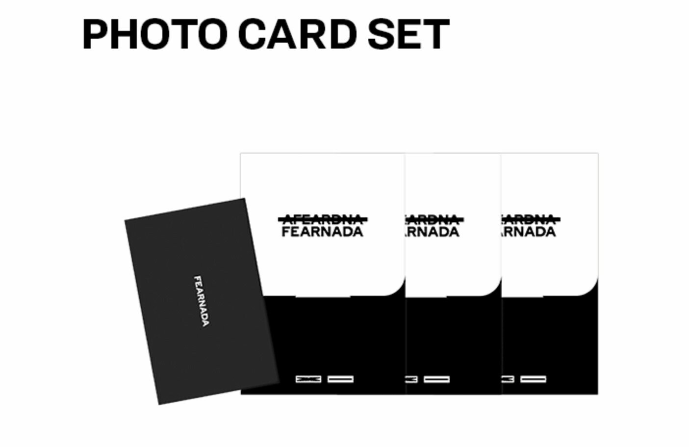 LE SSERAFIM Fearnada PHOTO CARD SET
