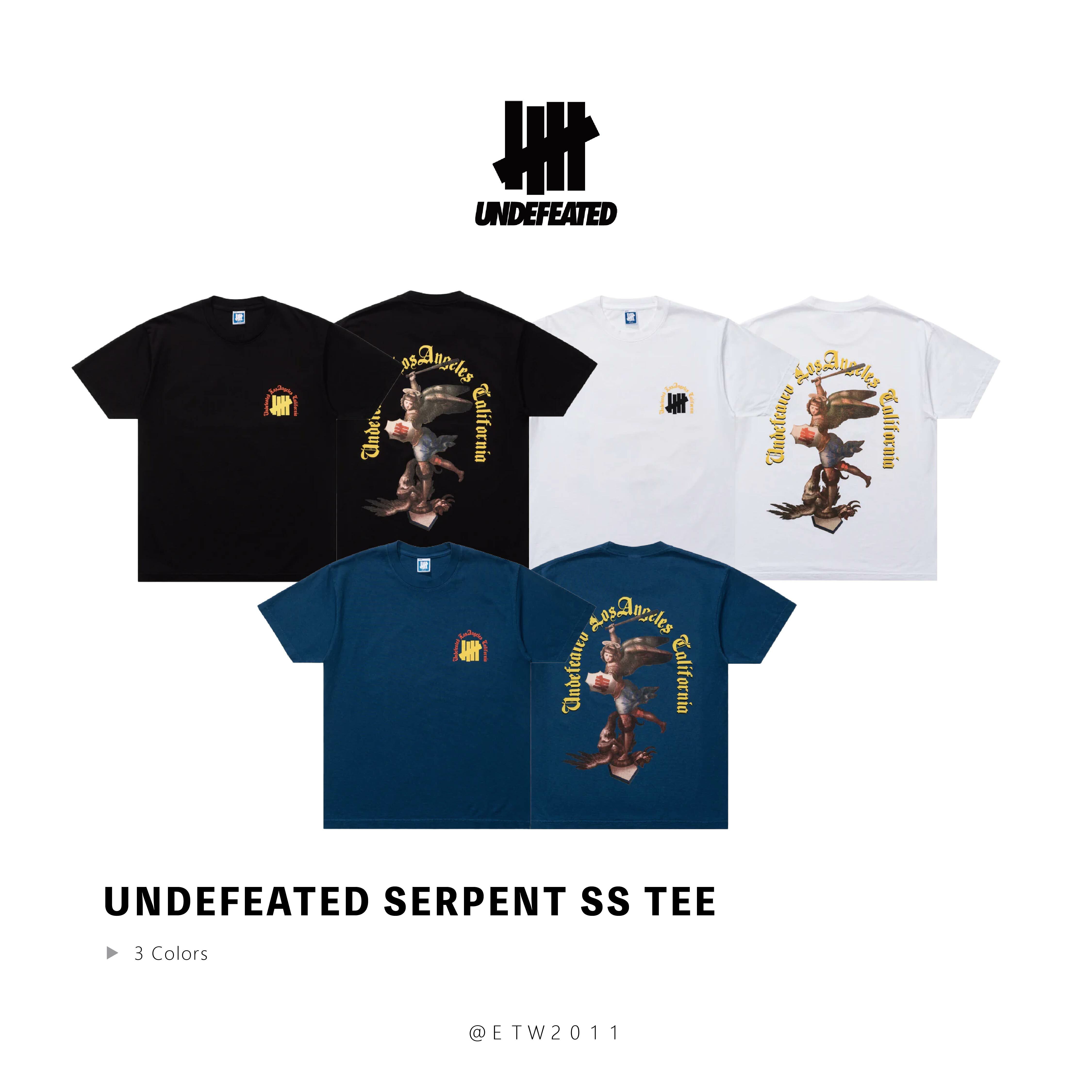 ☆ETW☆【EASY TO WEAR】UNDEFEATED SERPENT S/S TEE