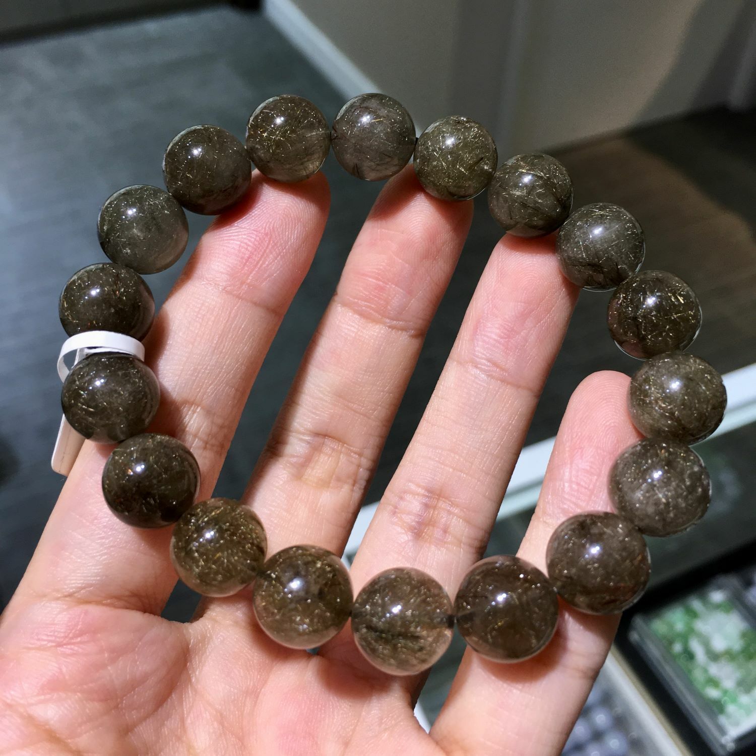 魔鬼髮手串 35173 11.5mm