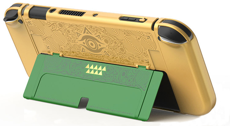 NS 良值 Switch OLED Joy-Con&主機保護套組 薩爾達傳說 王國之淚 L809