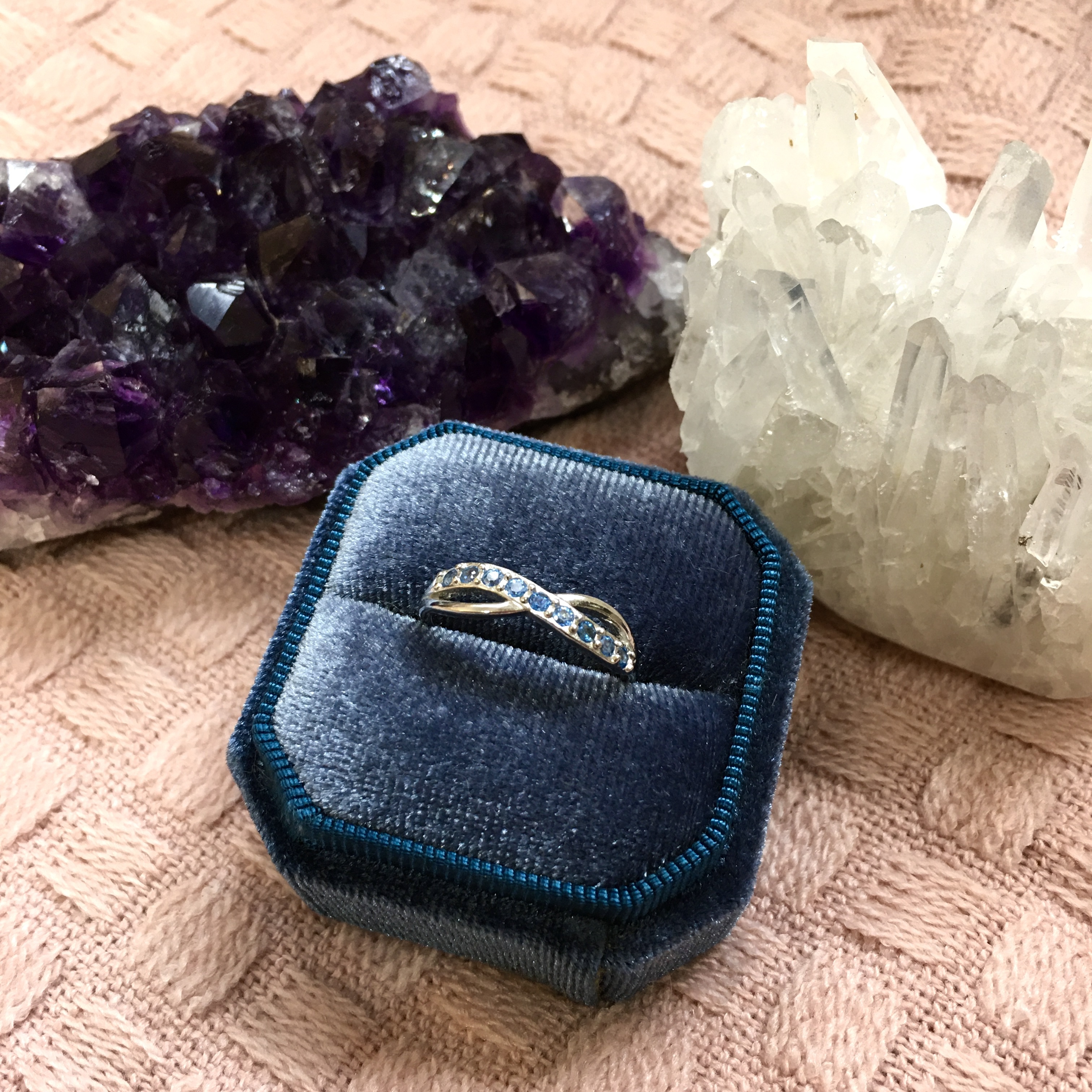 托帕石純銀戒指（產品編號：R83001）