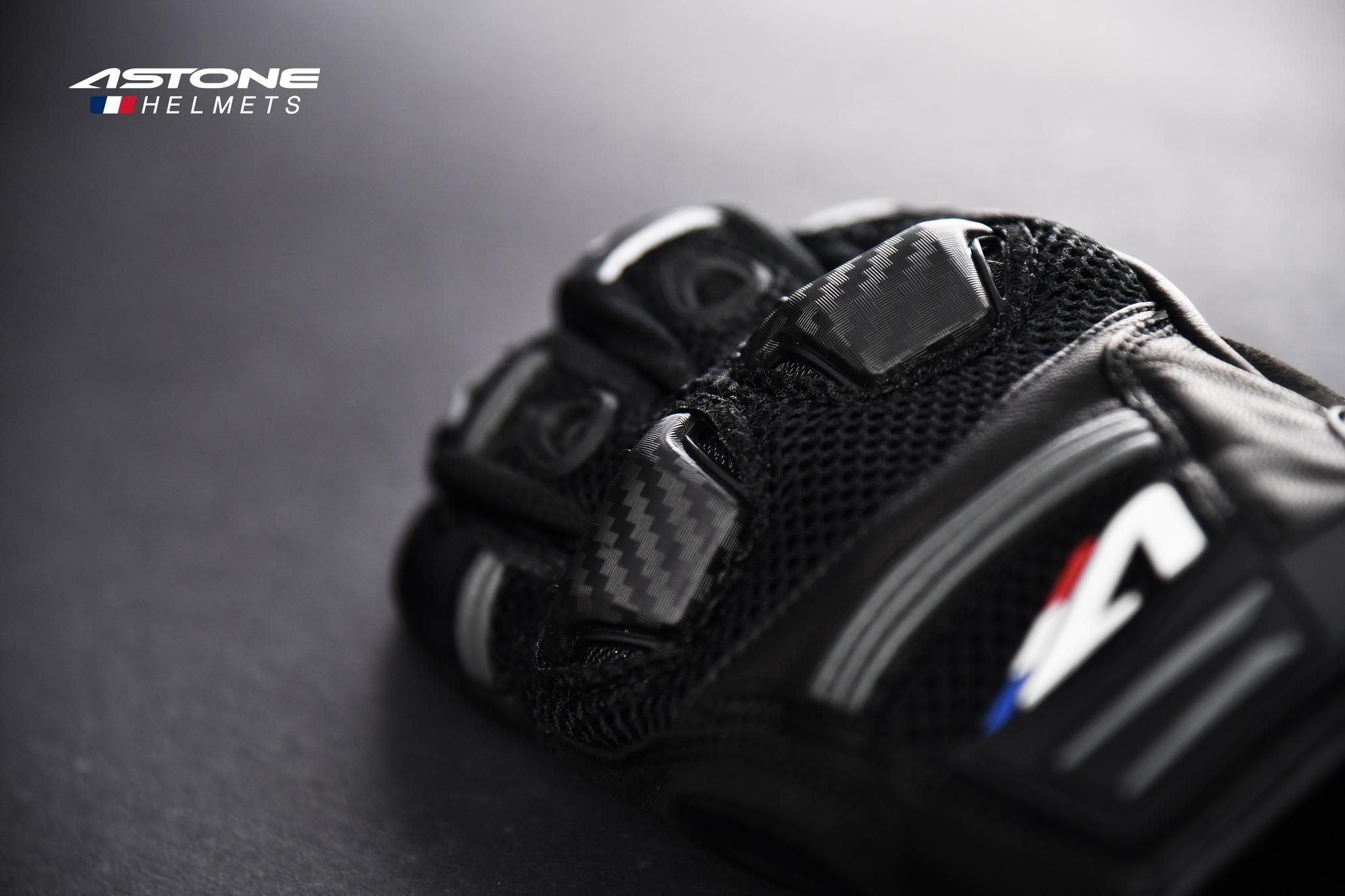 ASTONE KA23 黑 皮布手套