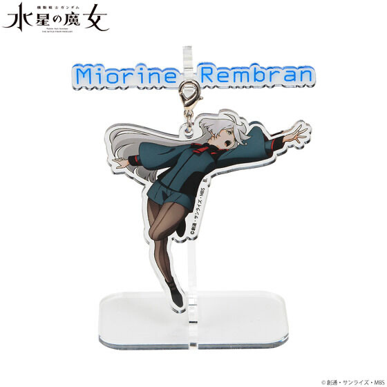 Pbandai 預訂2024/6月 機動戦士ガンダム 水星の魔女 キービジュアル ゆれるアクリルスタンド