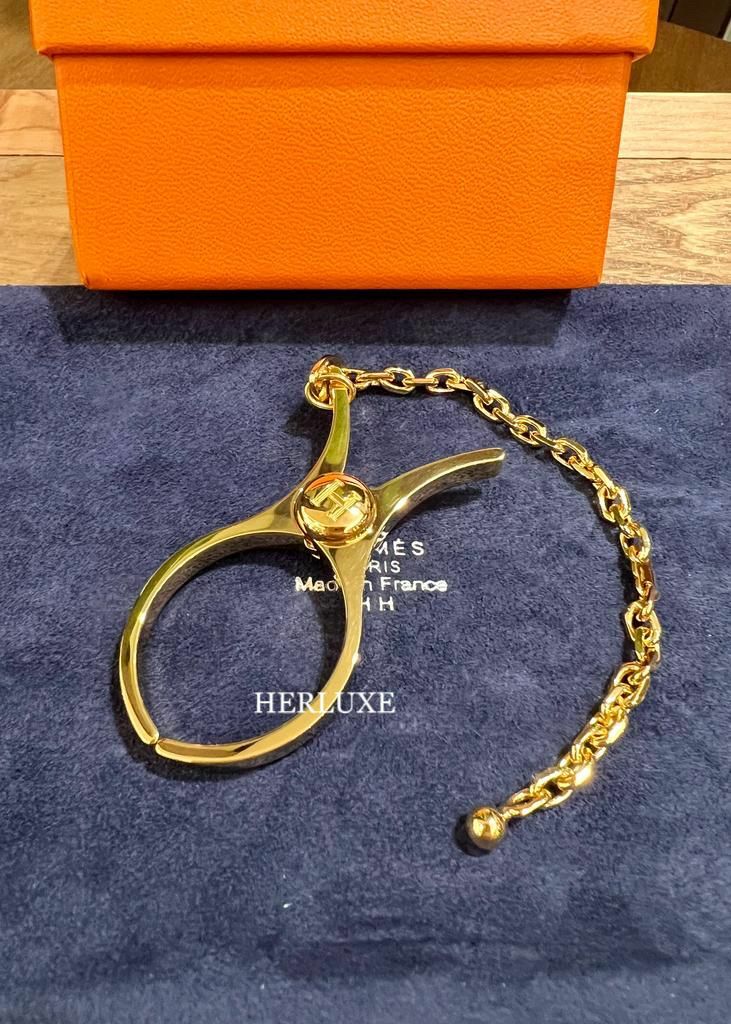 Filou glove clip gold