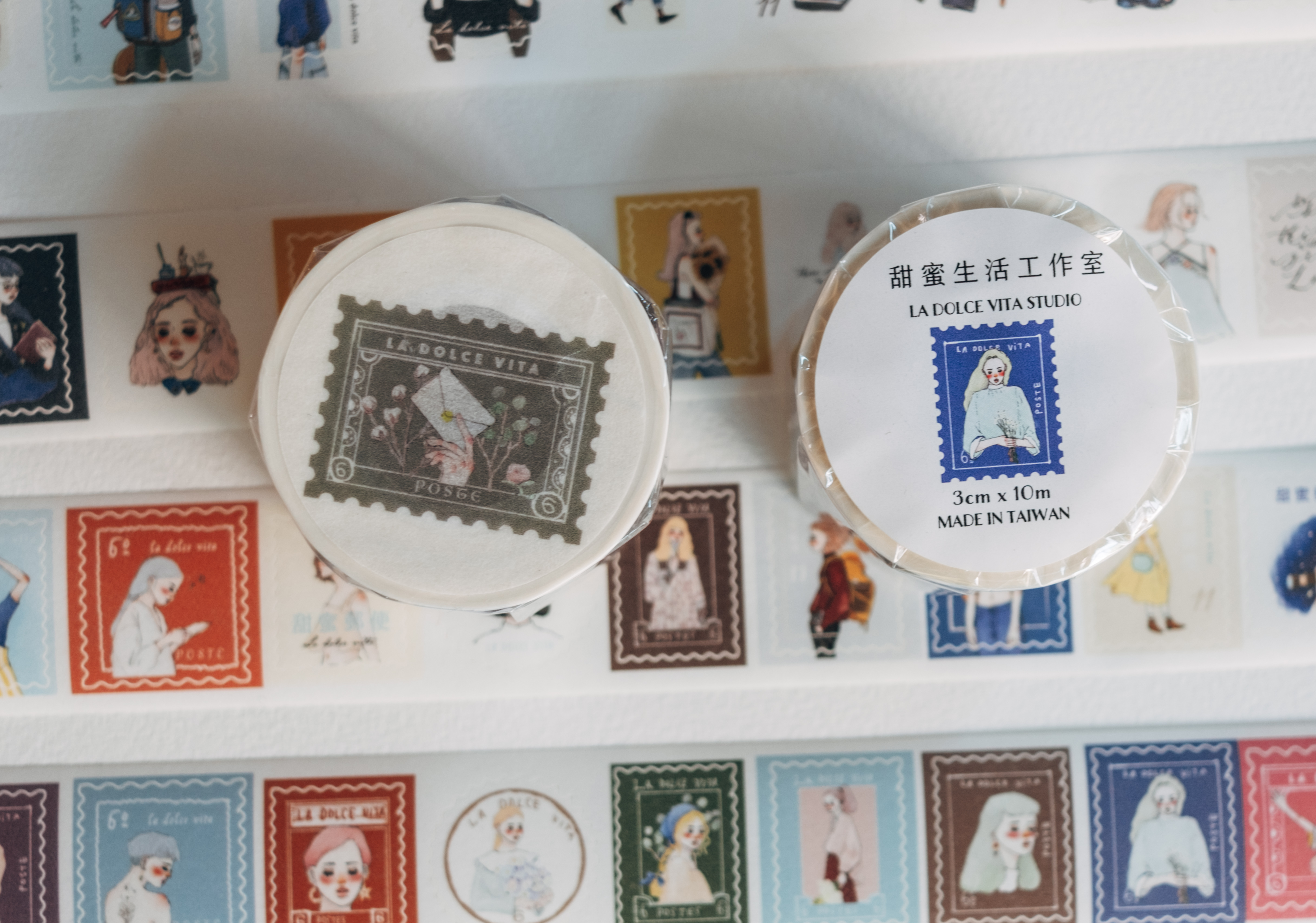 甜蜜郵便 附離型紙 割型 紙膠帶｜甜蜜生活