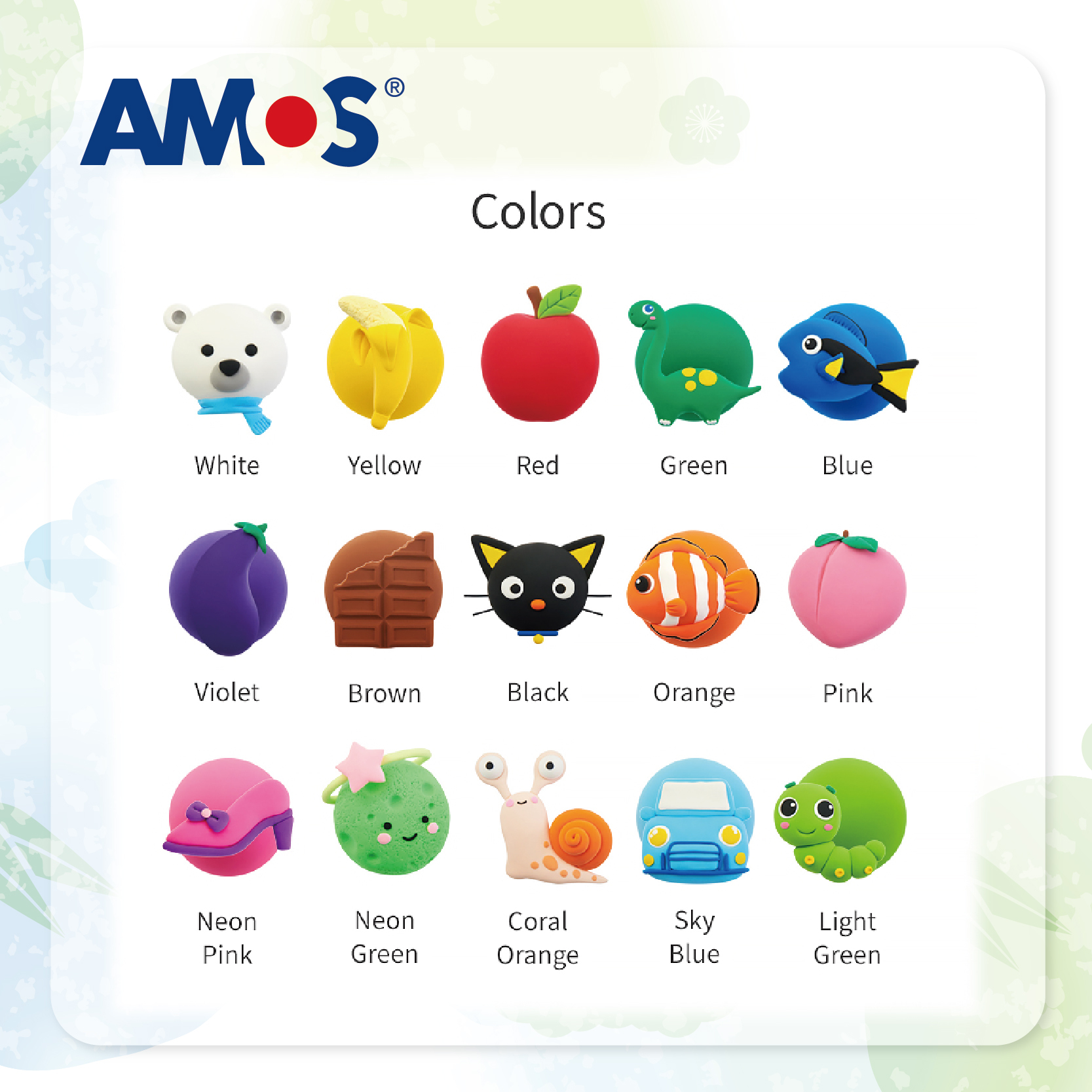 AMOS 400g 紙黏土桶裝