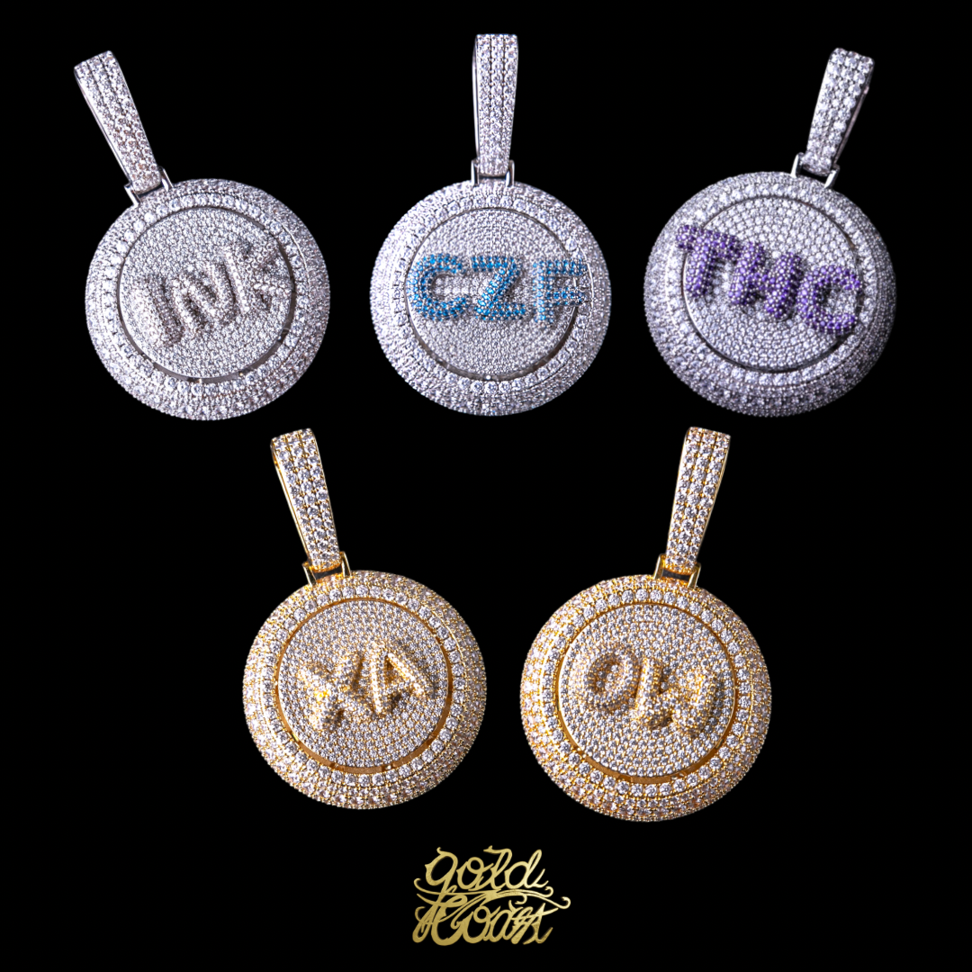 客製化字母轉盤墜飾