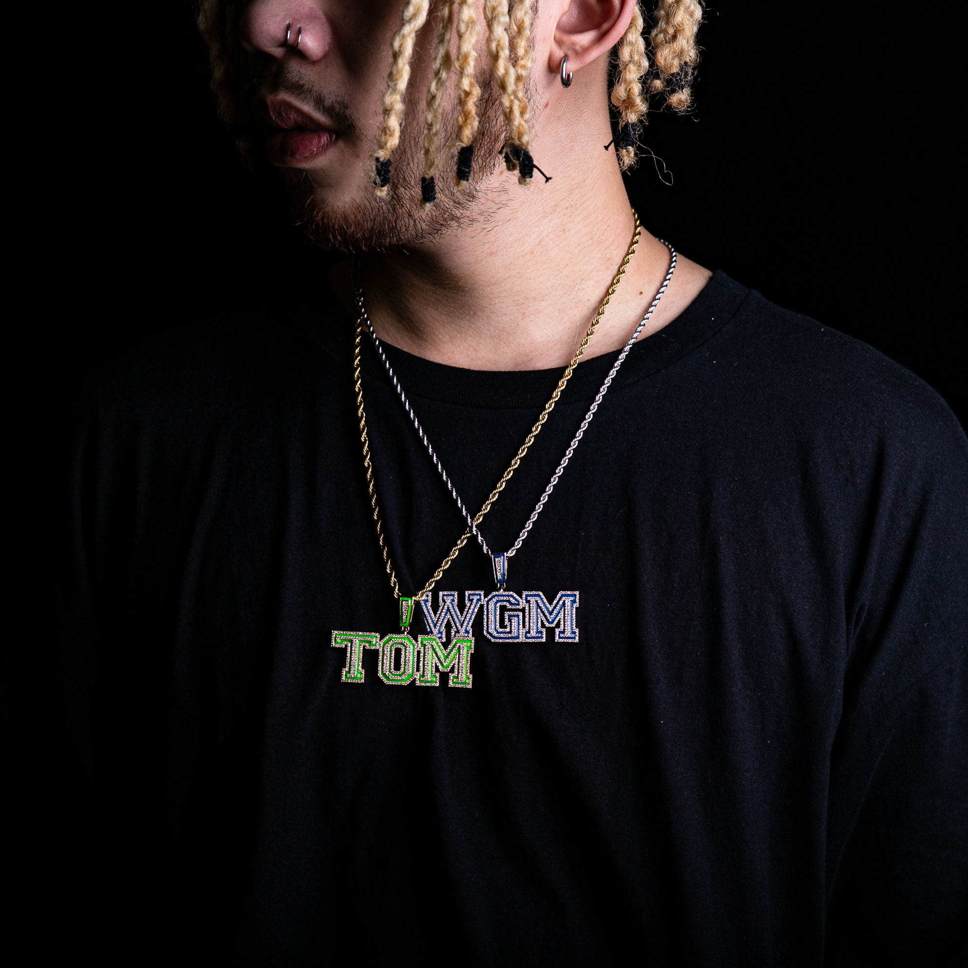 客製化夜光珐瑯 (A-Z) 字母墜飾