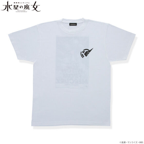 Pbandai 預訂2024/6月 機動戦士ガンダム 水星の魔女 ティザービジュアルフルカラーTシャツ