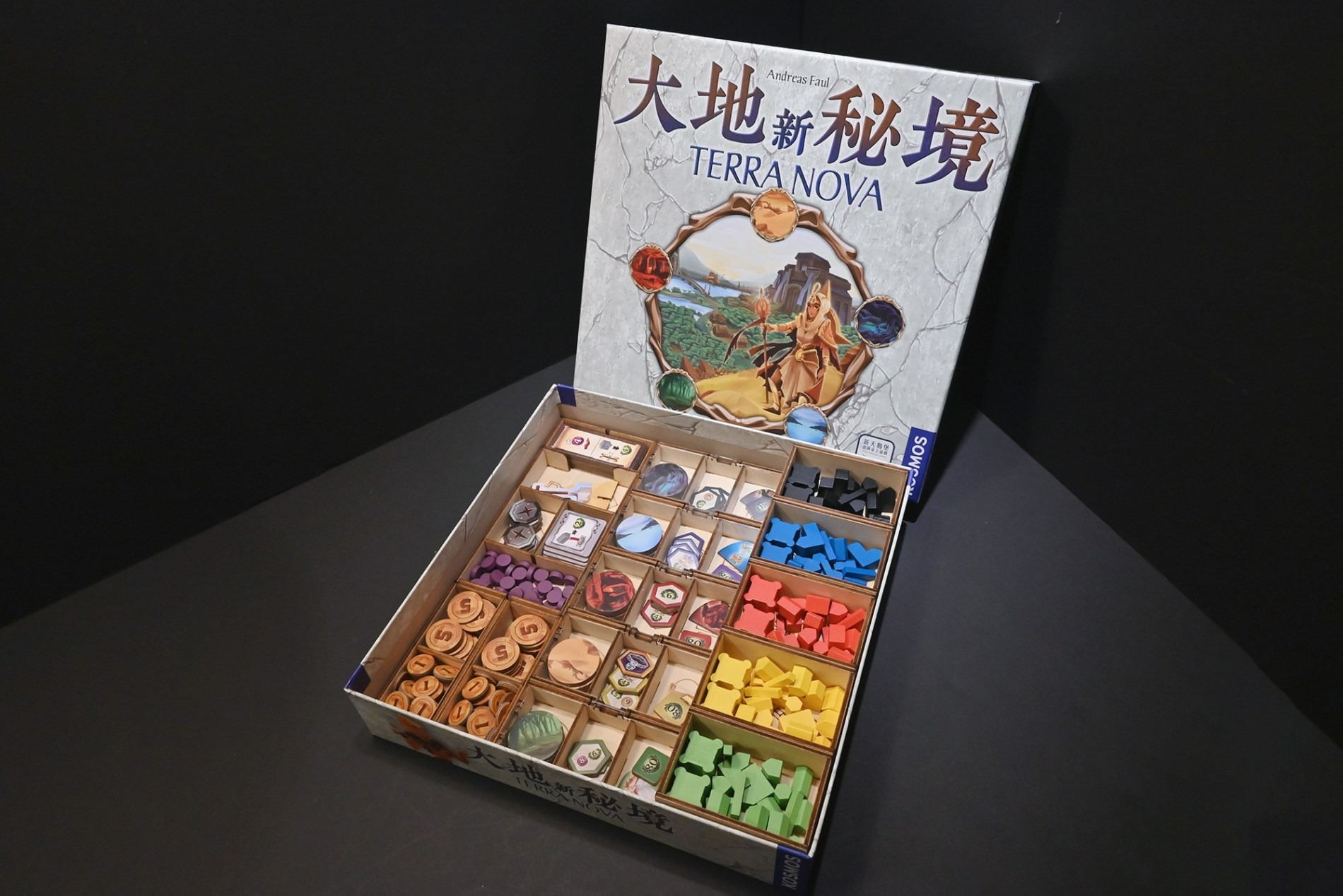 大地新秘境 Terra Nova 桌遊收納盒