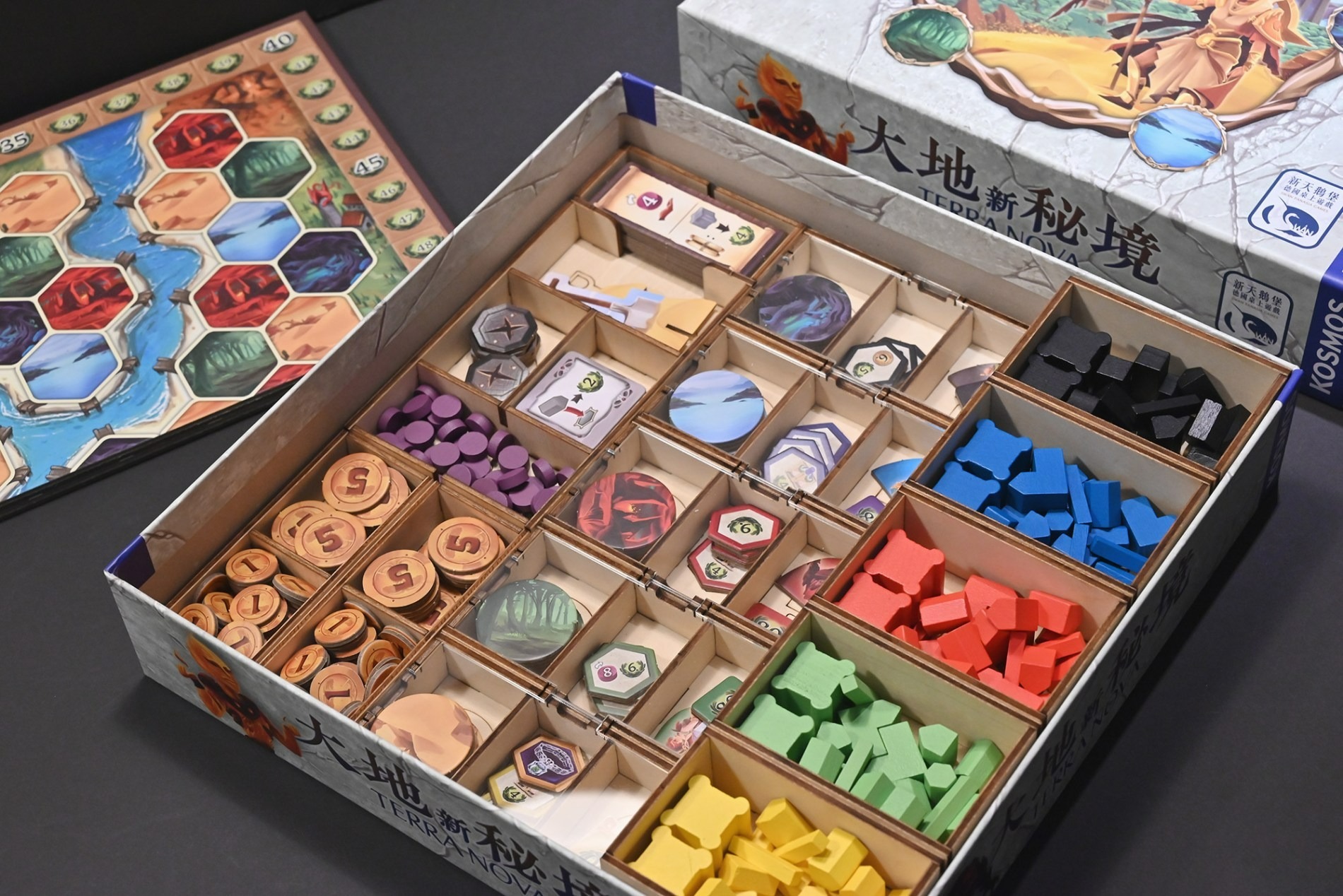大地新秘境 Terra Nova 桌遊收納盒