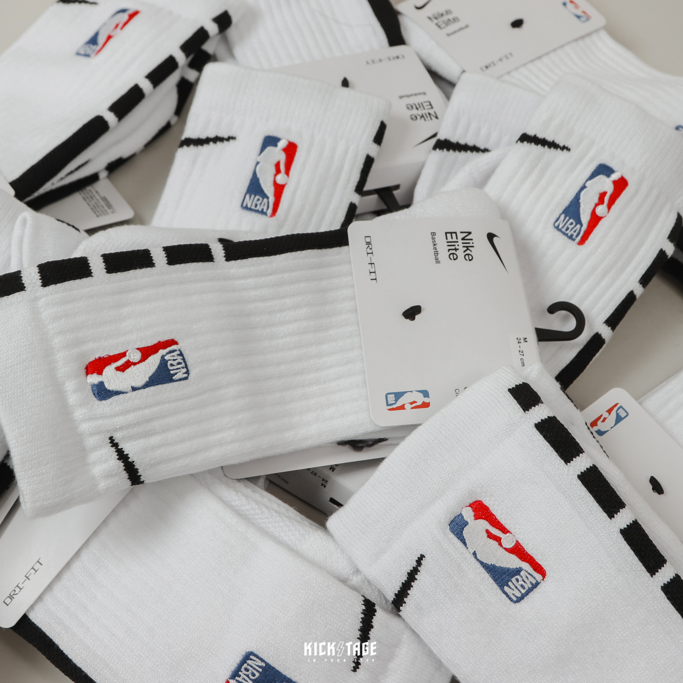NIKE ELITE SOCKS NBA 刺繡LOGO 籃球襪 菁英襪 抗震緩衝 快速排汗 DRI-FIT 長襪【SX7587-100】