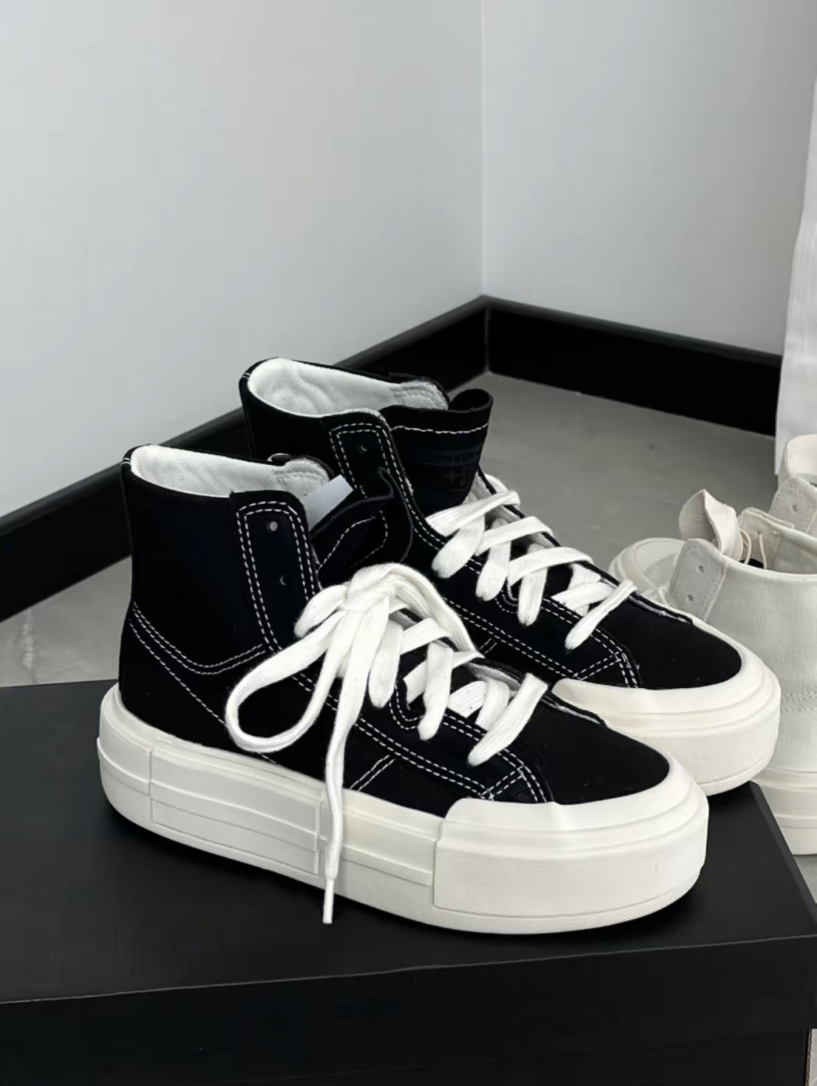 <變俗啦!!> Converse Chuck Taylor All Star Cruise HI 解構UU厚底 黑
