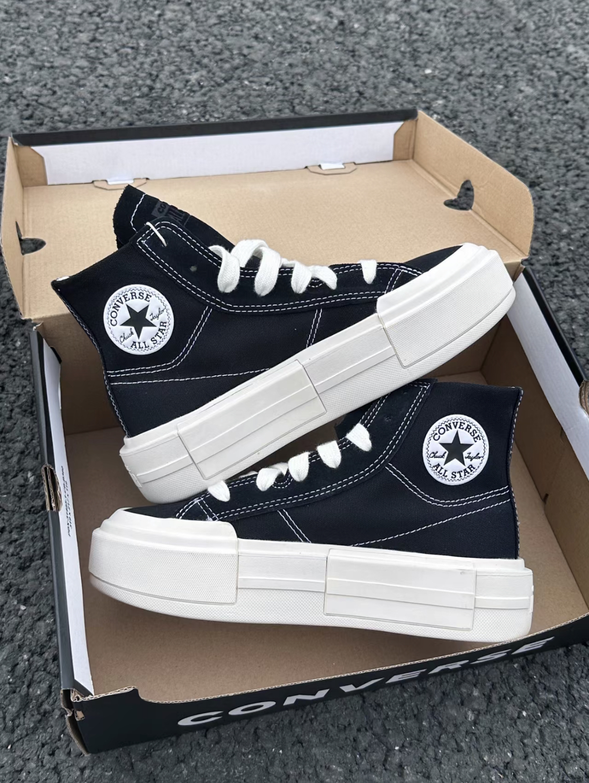 <變俗啦!!> Converse Chuck Taylor All Star Cruise HI 解構UU厚底 黑