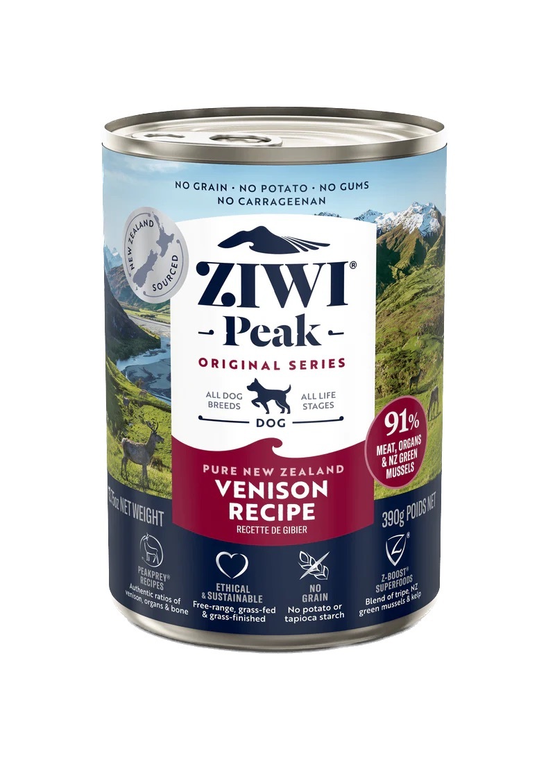 ZiwiPeak狗罐頭 鹿肉配方 (12罐)