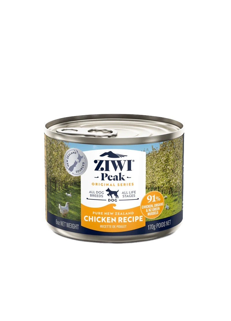 ZiwiPeak狗罐頭 放養雞配方 (12罐)